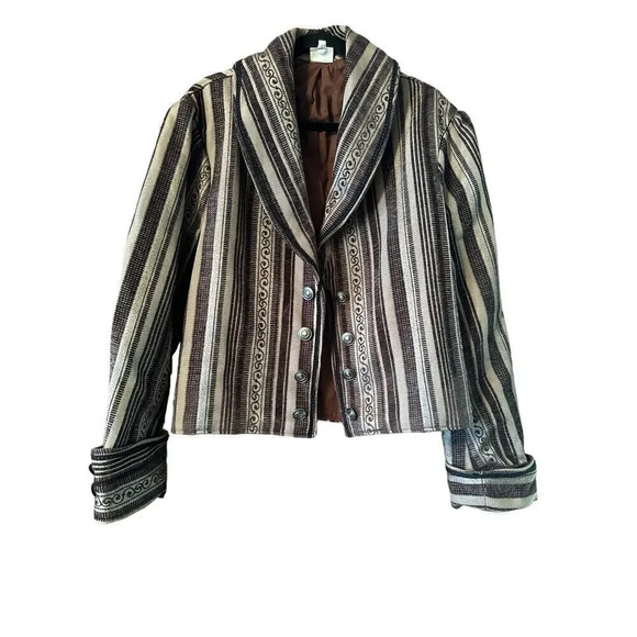 Traditional General Store Jackets & Blazers - Vintage Traditional General Store Cotton tapestry open front jacket Unique M